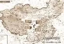 清朝中国茶马交易路线图