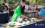 云南首届大学生茶艺技能大赛开幕 “小鲜肉”抢眼
